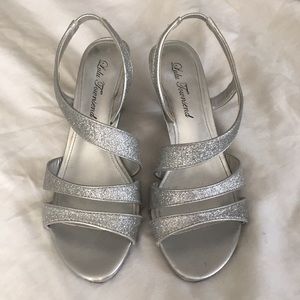 Silver heels